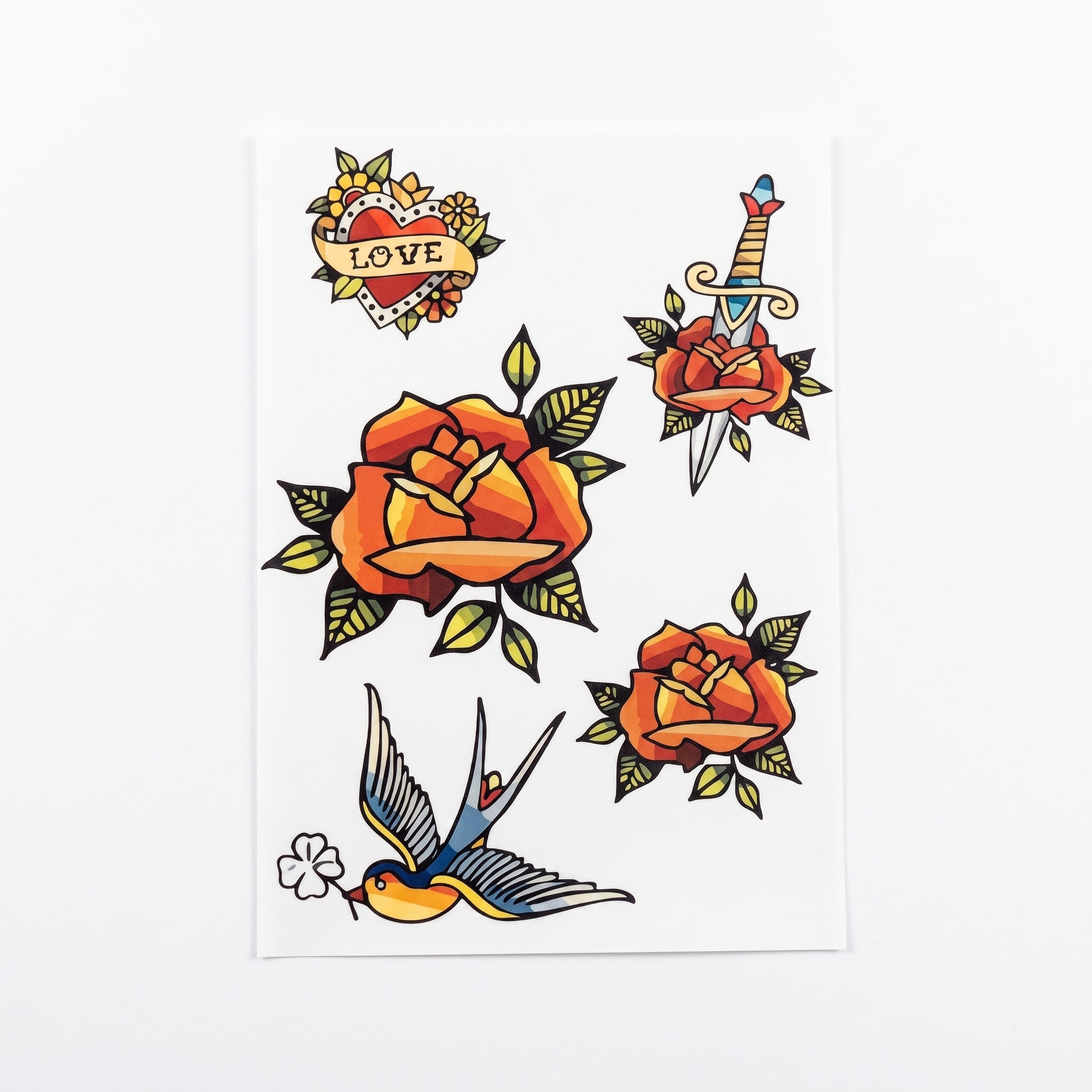 Vintage - Afscheidstickers