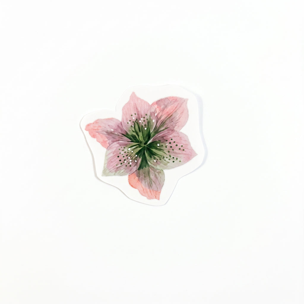 Weide bloemen - Afscheidstickers