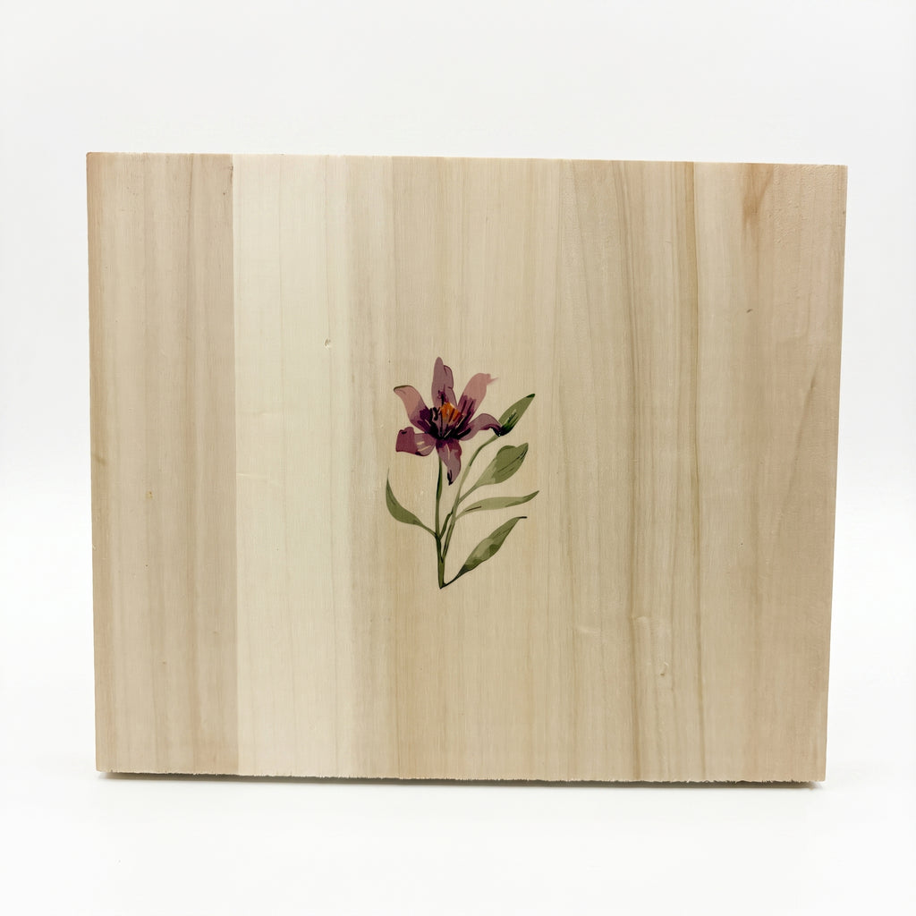 Weide bloemen - Afscheidstickers
