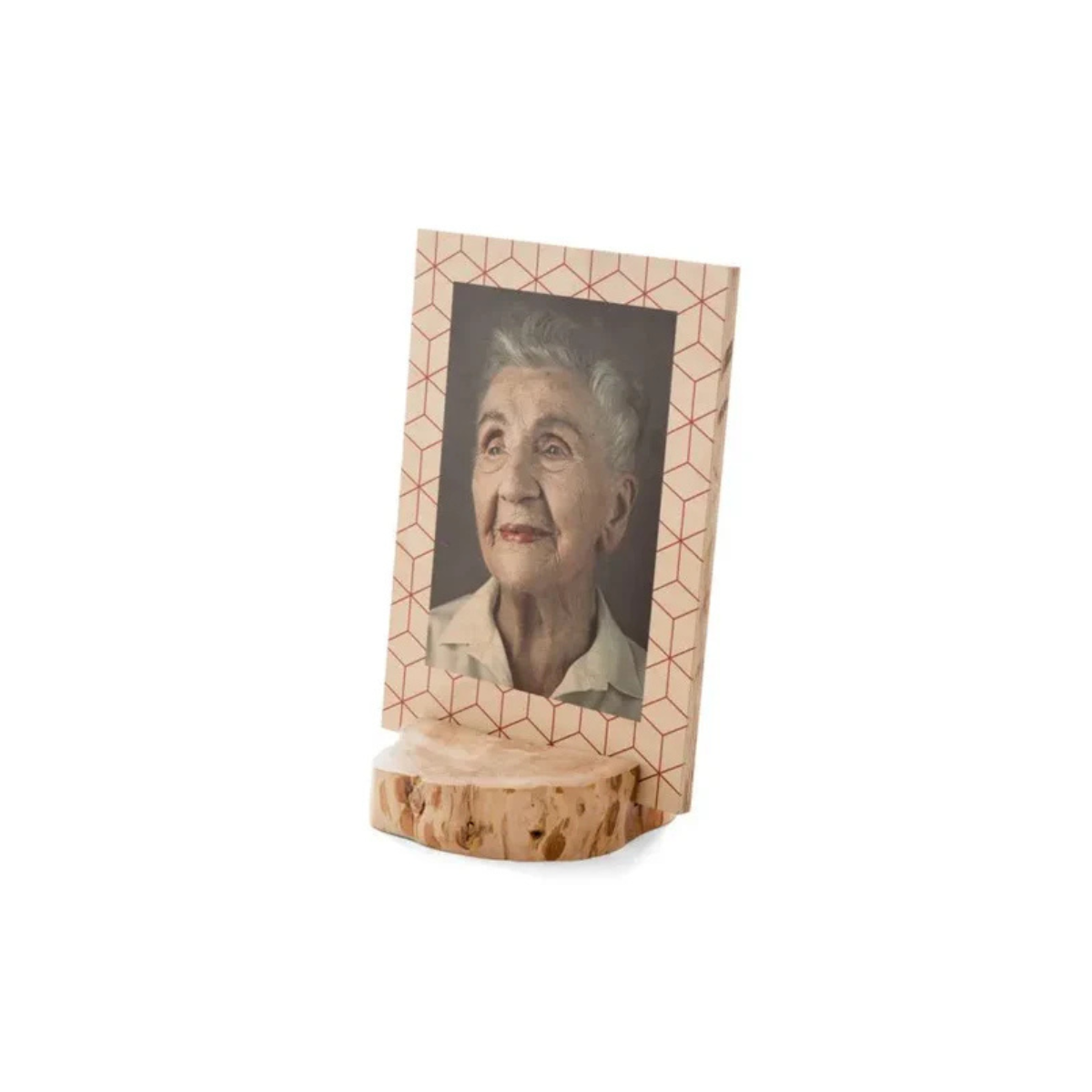 Foto op hout zonder kaarshouder