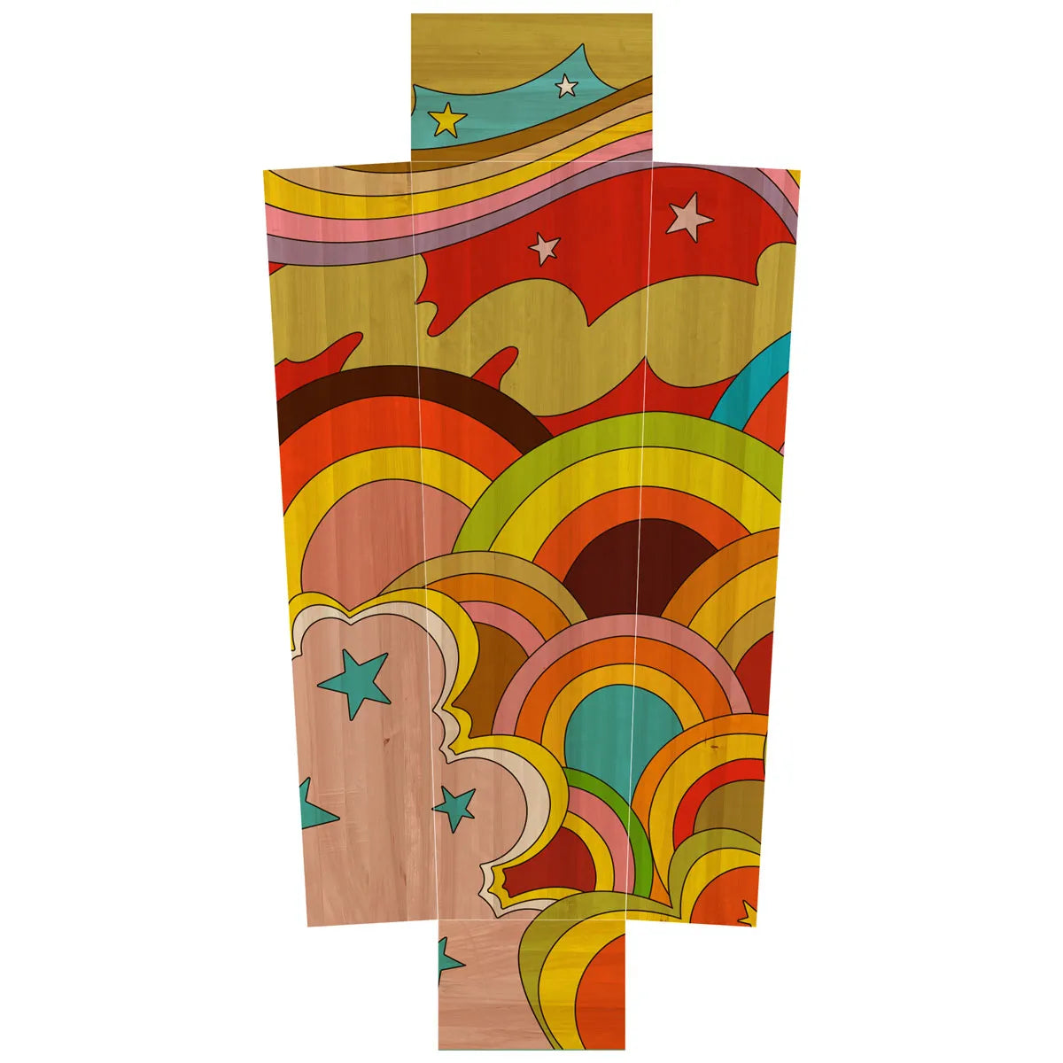 Retro vormen kleuren