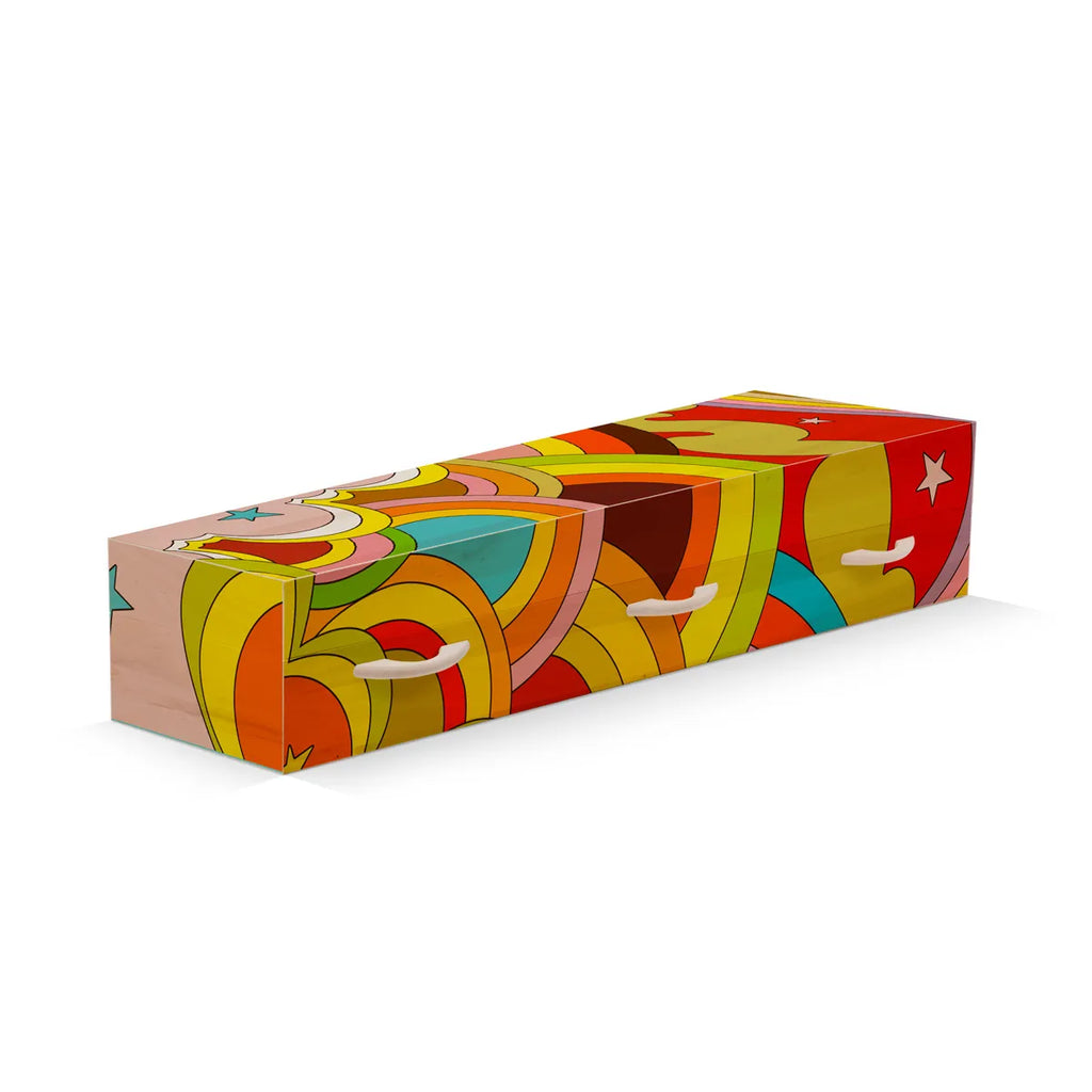 Retro vormen kleuren