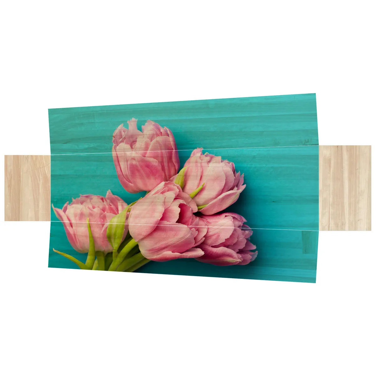 Tulpen met blauw