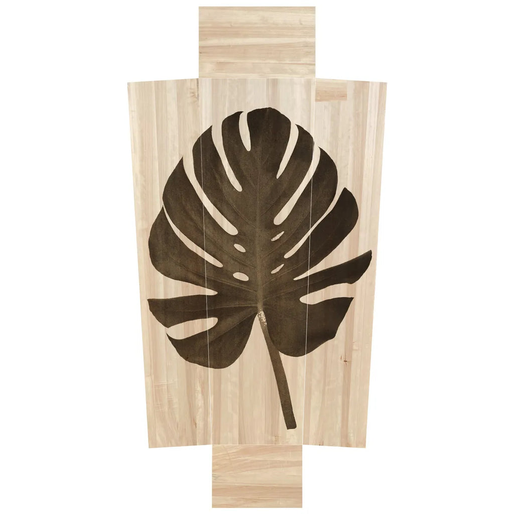 Blad groot bruin