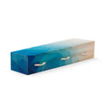 Polygoon abstract blauw