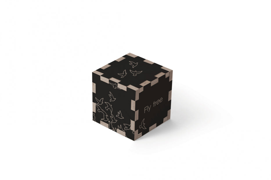 Kubus urn - Fly