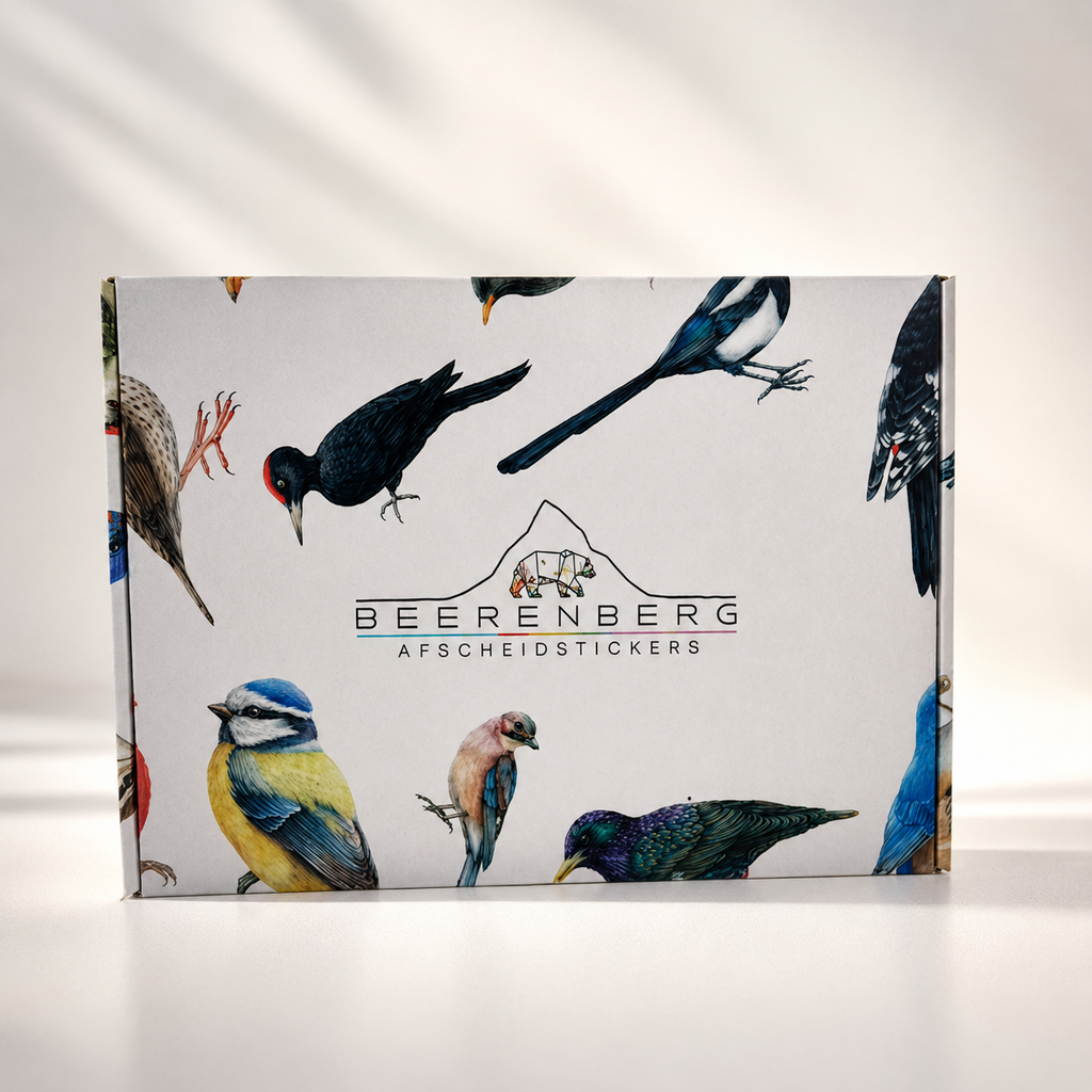 Vogels divers - Afscheidstickers