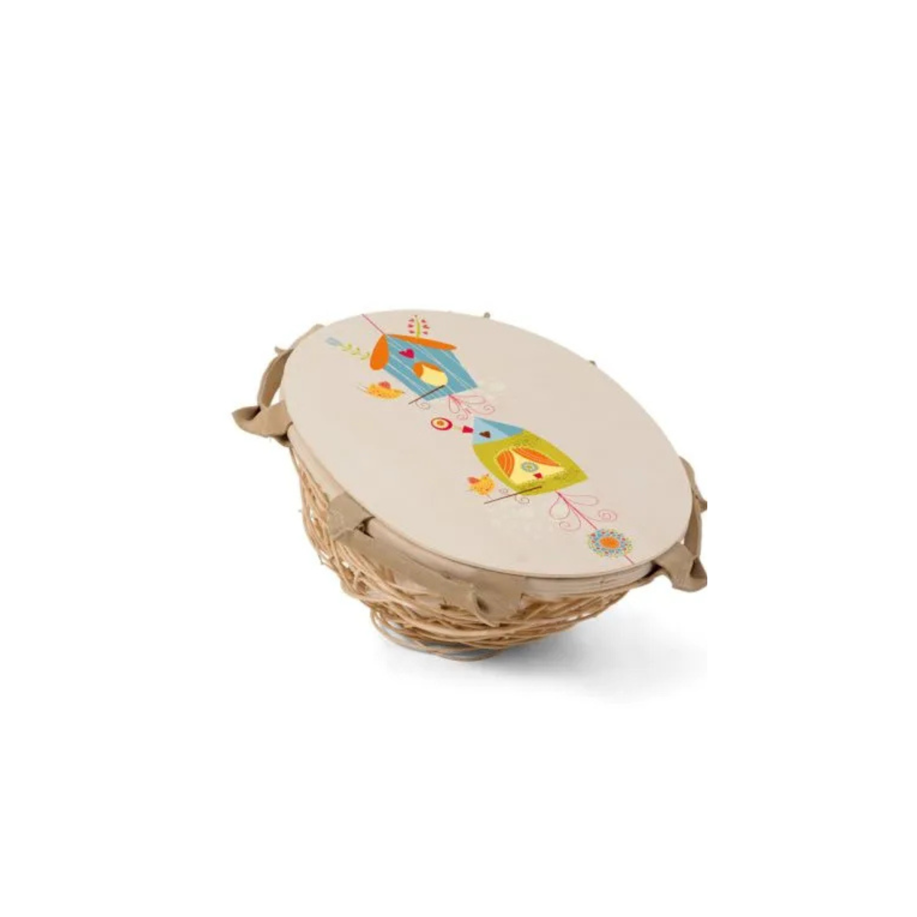 Wilgenmandje vogelhuisje