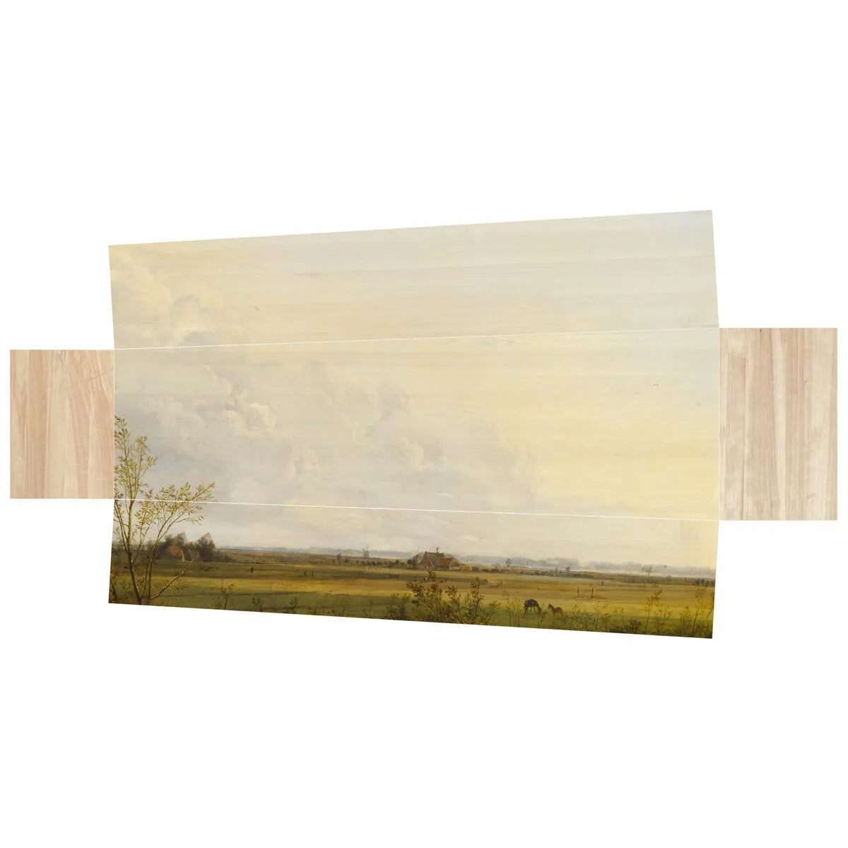 Landschap met boom